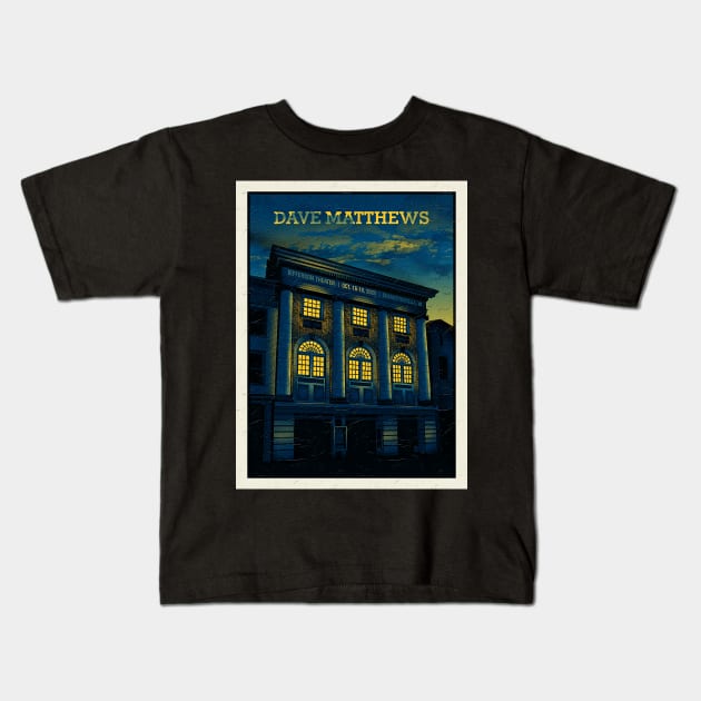 DMB JEFFERSON THEATER 2020 Kids T-Shirt by gundalaheros